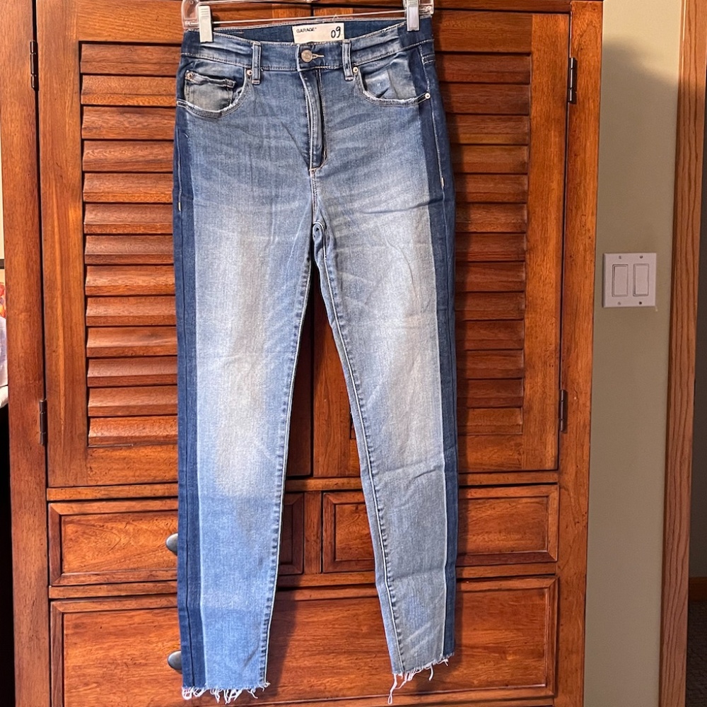Garage Two-toned Skinny Jeans